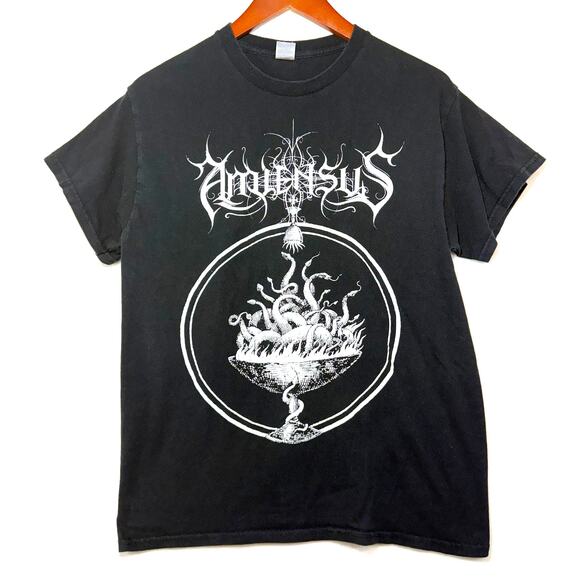Amiensus Disconsolate S Shirt Gildan Prog Black‎ Metal Band Merch Music Fan MN - Picture 1 of 7